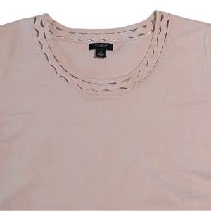 ANN TAYLOR FACTORY SHORT SLEEVE KNIT TOP